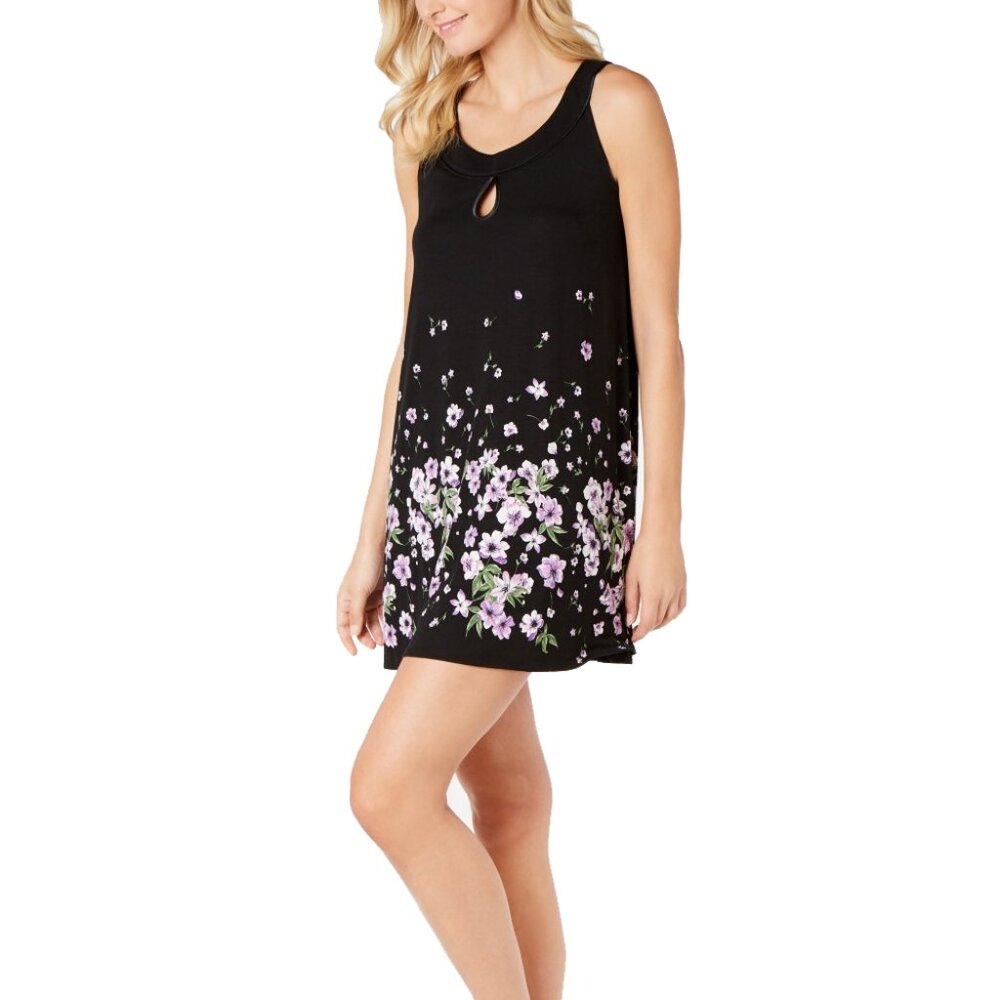 Charter Club Floral-Print Chemise Nightgown NWT
